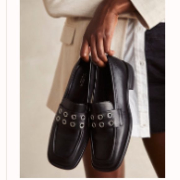 Vagabond Shoes - Vagabond Brittie Embellished Loafers Color:  Black Size:  US